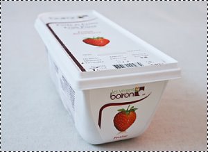 냉동퓨레 브와롱 딸기1kg *배송지연가능상품*/Strawberry puree