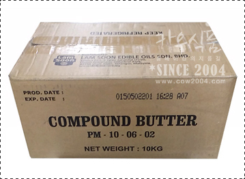 [08월 입고예정] 파운드버터 57% 10kg(compound Butter)