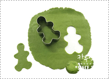 녹색 쿠키반죽(60g×6)/냉동생지/쿠키클레이