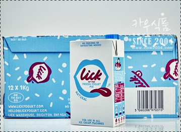 릭 요거트 아이스크림 믹스 1kg/무지방 우유83%/요거트스무디/Lick Yogurt