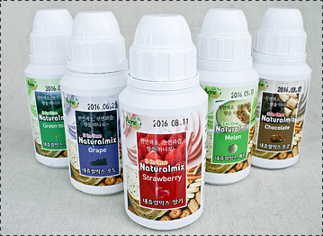고함량 내츄럴믹스 수용성색소 (녹차,초코,메론,망고,딸기,포도)250g/마카롱