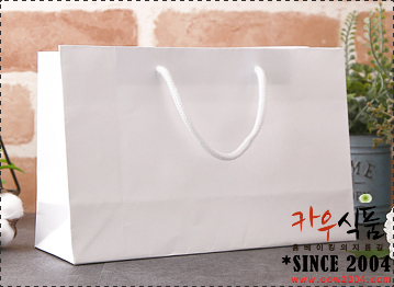 백색 종이쇼핑백(4호,6호,9호)100개