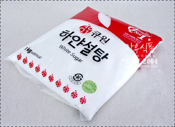 큐원 하얀설탕 1kg, 1포(20개) / 정백당