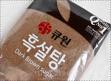 큐원 흑설탕 1KG,1포(20개)