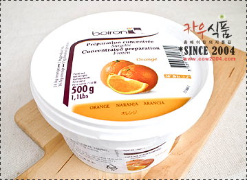 브아롱 오렌지농축액 500g/오렌지100%/냉동제품