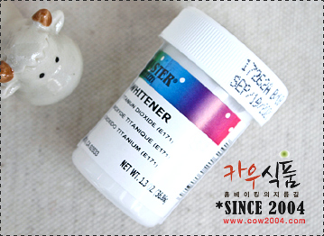 쉐프마스터색소 화이트 36.86g/반액상타입/셰프마스터
